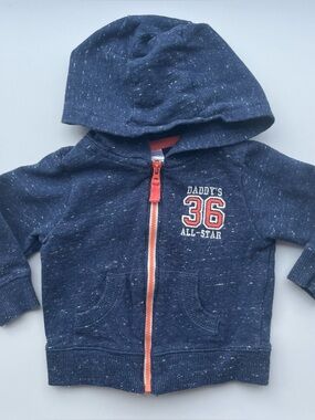 3/$10 CARTERS Baby boy hoodie 6m